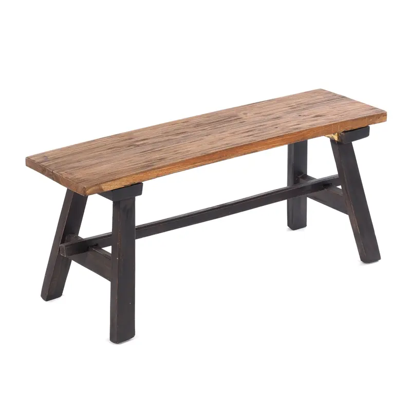 HOLZBANK "ANZIO" | Mahagoni, 90x39x26 cm (HxBxT) | Faltbank | Farbe
