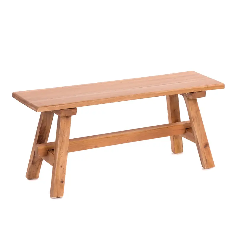 HOLZBANK "ANZIO" | Mahagoni, 90x39x26 cm (HxBxT) | Faltbank | Farbe