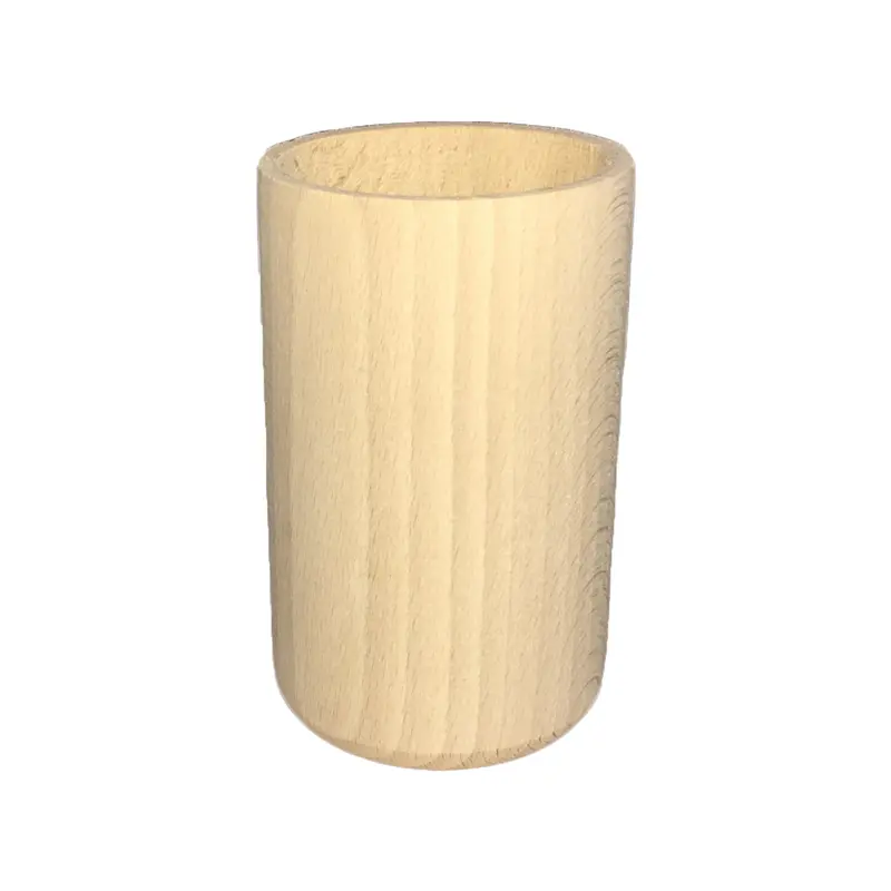 Holzbecher/Stiftehalter rund