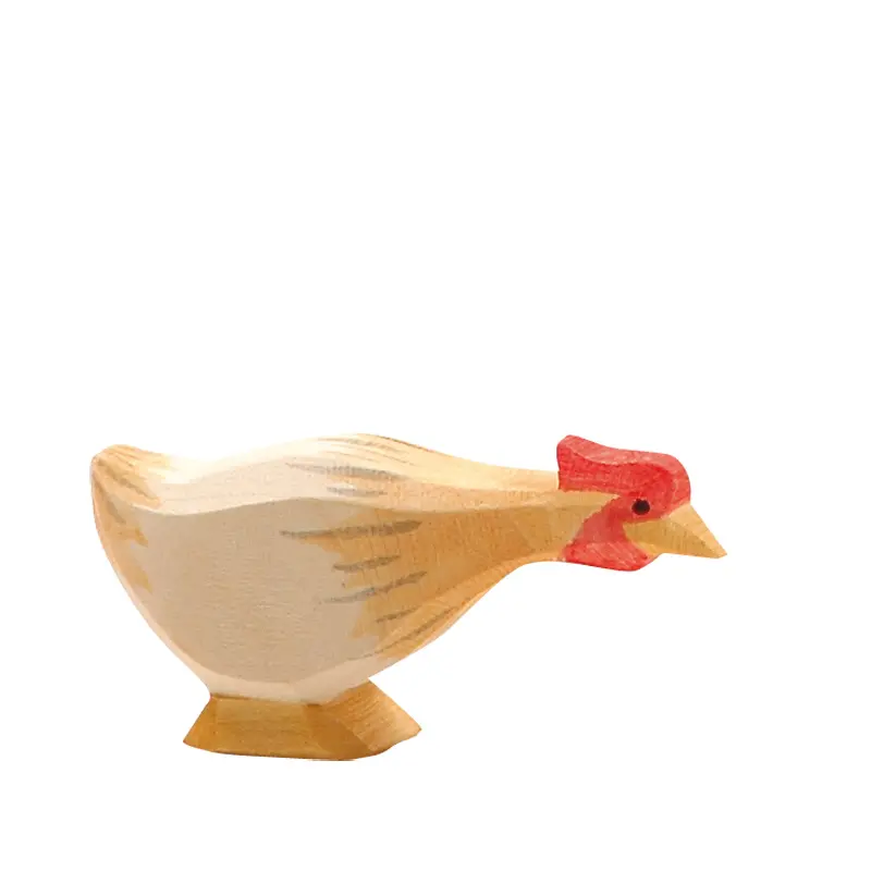 Huhn ocker, lang