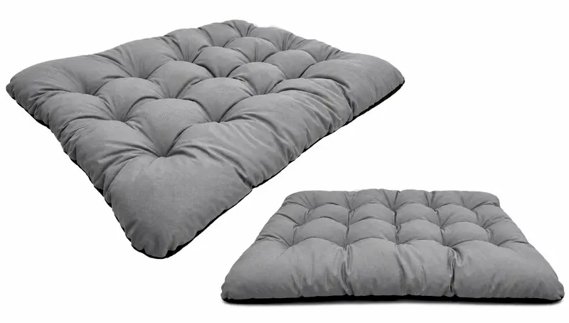 Hundekissen PRESTIGE 120 x 80 cm wasserabweisend grau