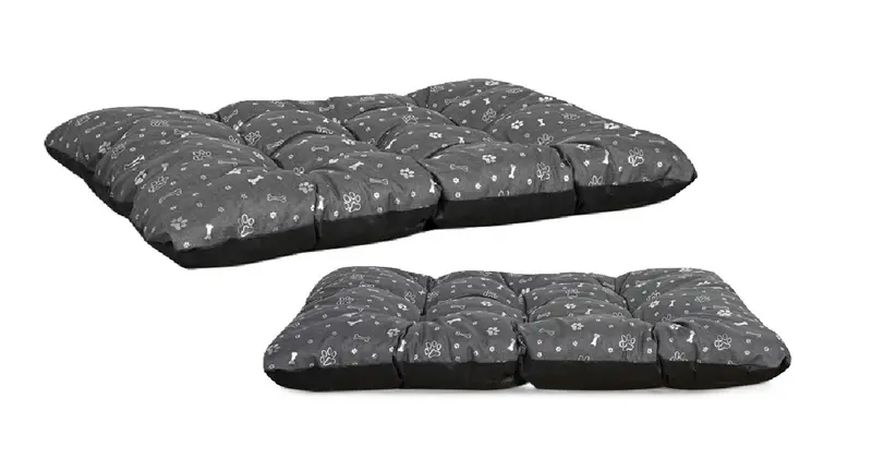 Hundekissen PRESTIGE 120 x 80 cm wasserabweisend kości srebrne