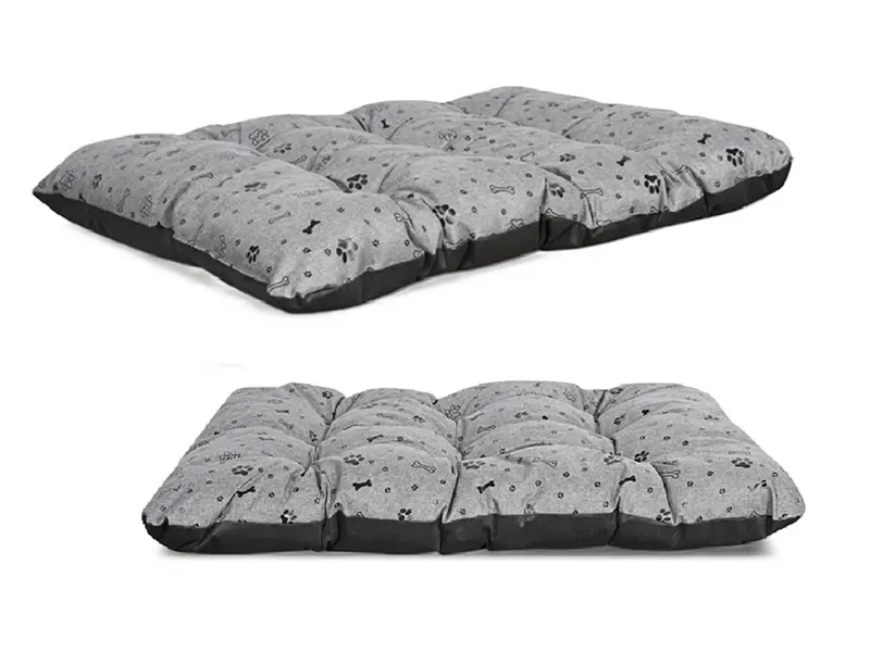 Hundekissen PRESTIGE 140 x 100 cm wasserabweisend kości schwarz