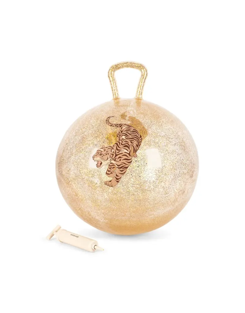 Hüpfball Glitter I Tiger