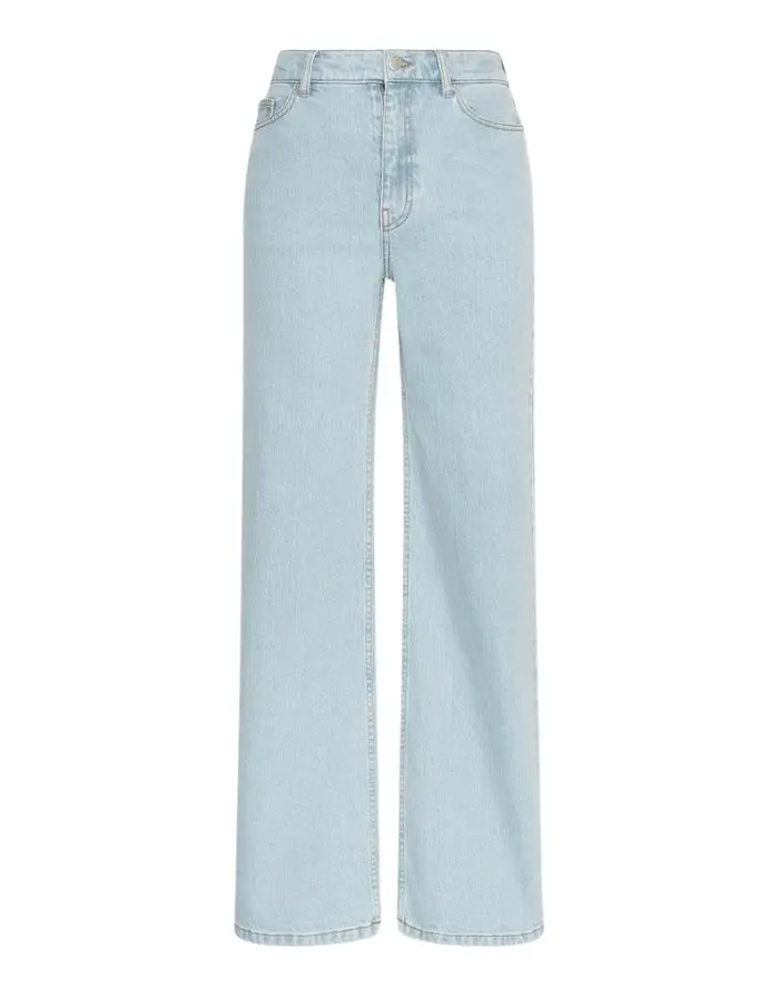 Jeans Solia Ada HW Wide I Light Blue Wash