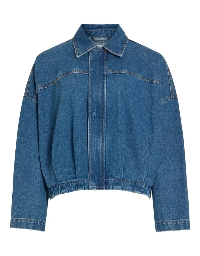 Jeansjacke Vipaige I Medium Blue Denim