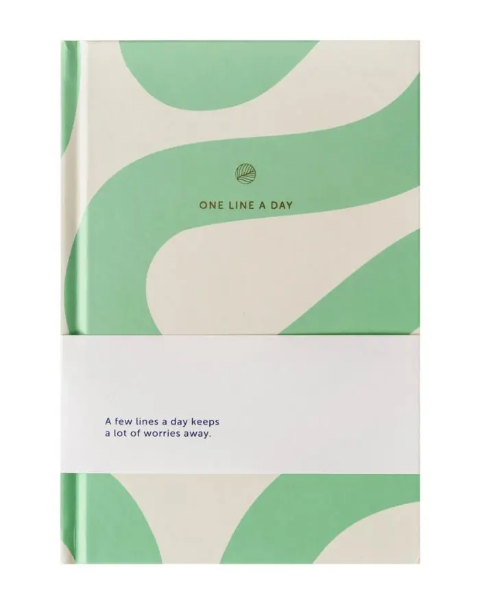Journal One Line A Day I Flow Mint