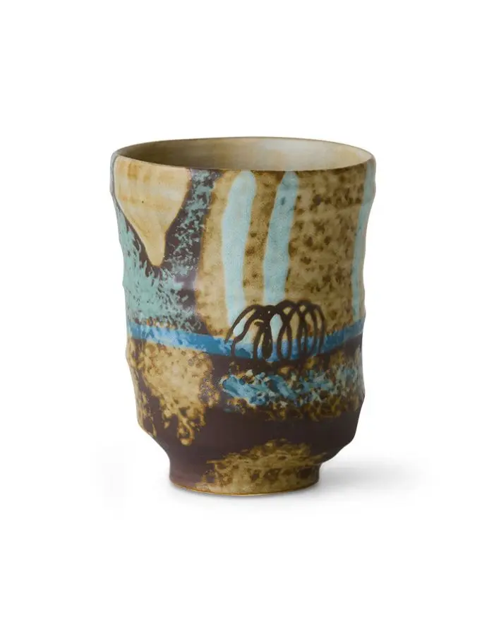 Kaffee Becher Artist Ceramics I Scratched