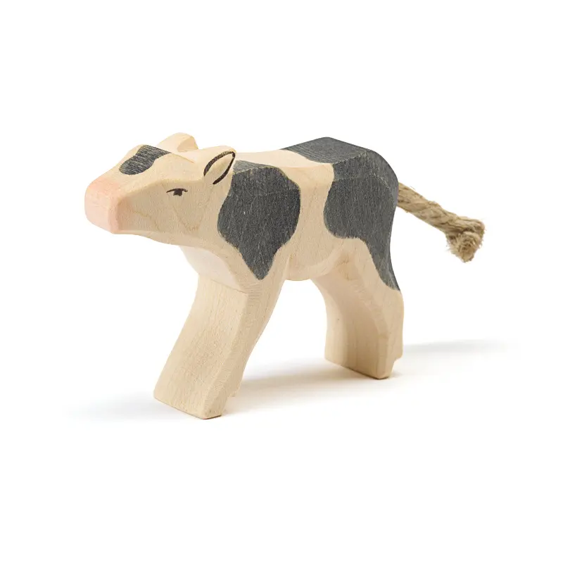 Kalb schwarz, trinkend