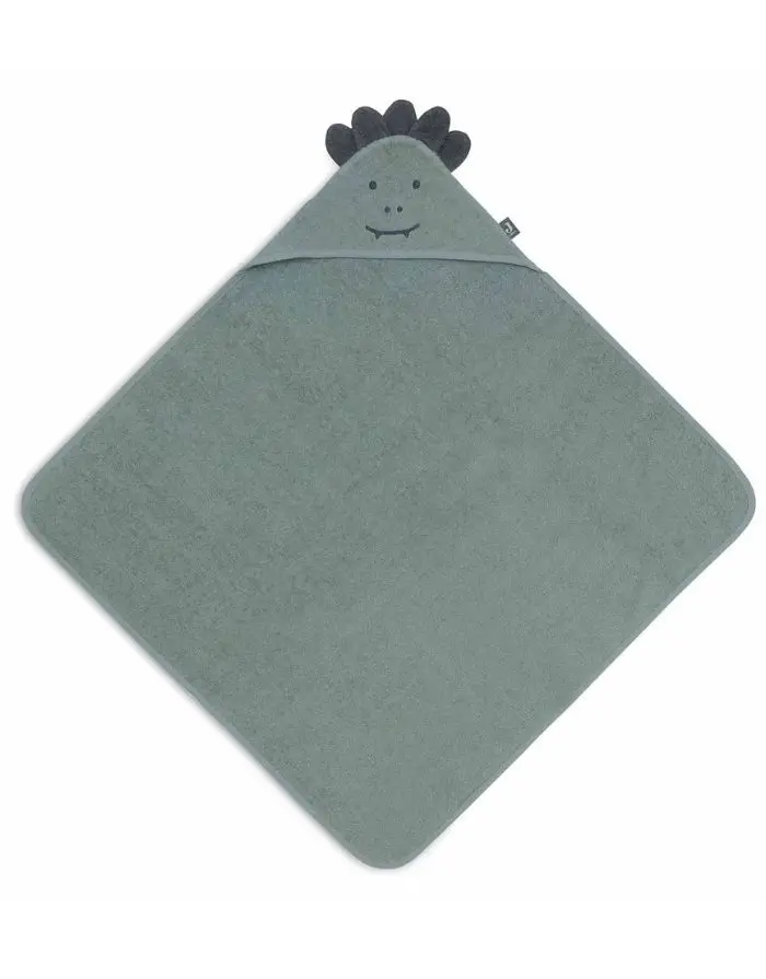 Kapuzenhandtuch Frottee Jungle Jambo I Ash Green