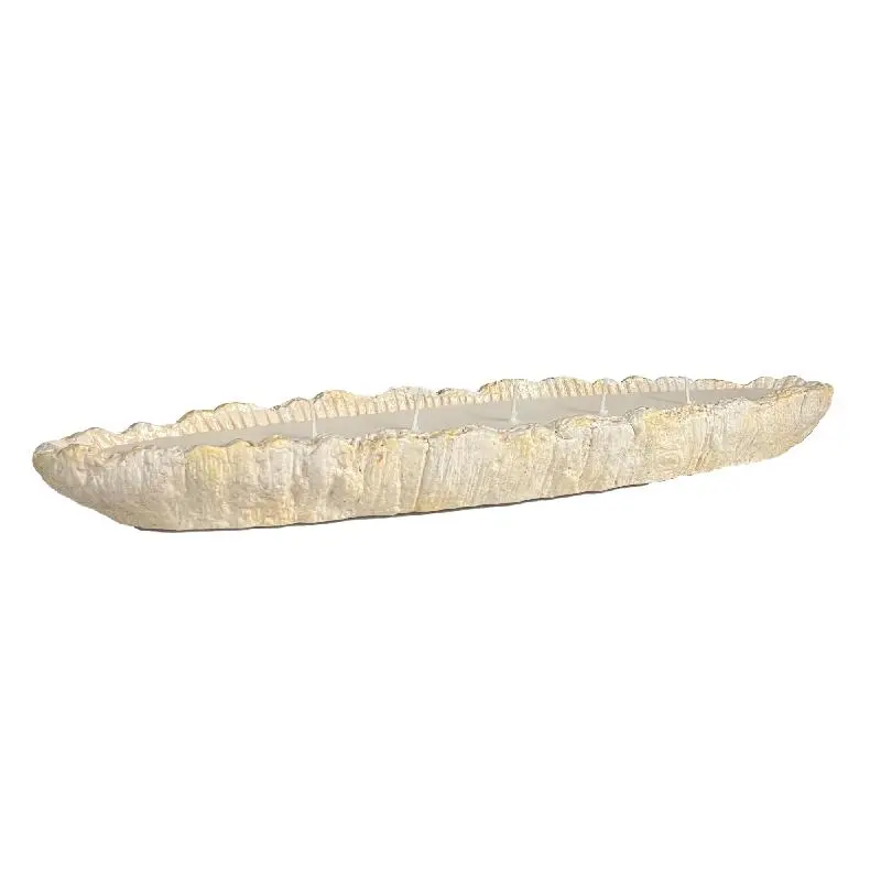 Kerze – Bootsform Design, Zement Material, M – Dominick | PTMD