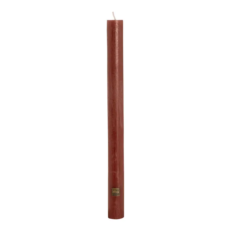 Kerze – Braune Farbe, Rustikale Optik, Schlanke Form | PTMD