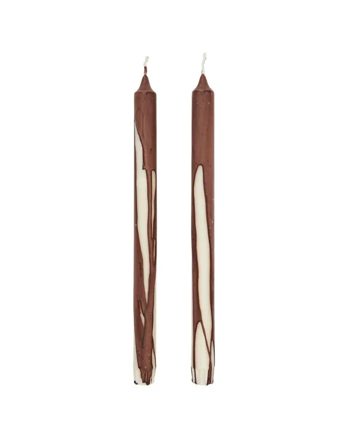 Kerzen Duo 2er Set I Dark Chocolate