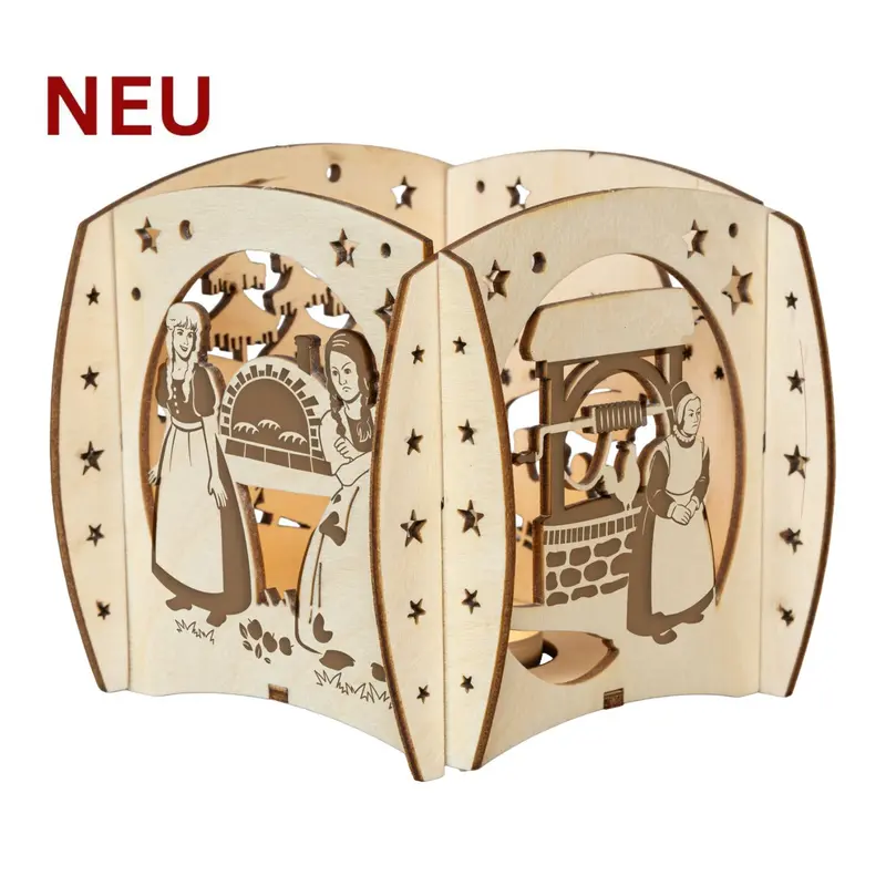 Kerzenhalter "DEFA - Frau Holle" für 1 Teelicht, 12 cm