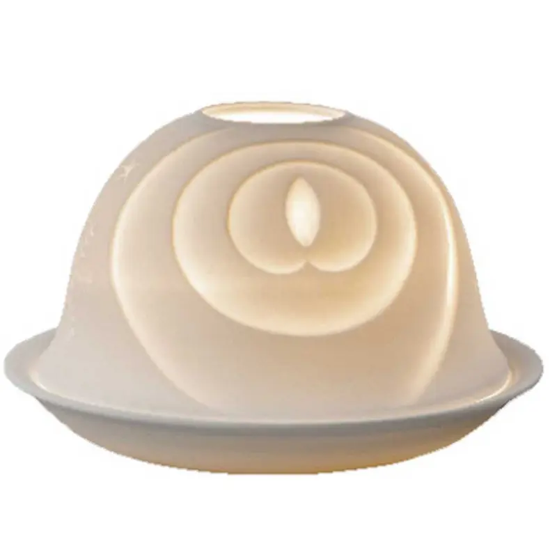 Kerzenhalter Dome Light "Flamme" für 1 Teelicht, 8 cm