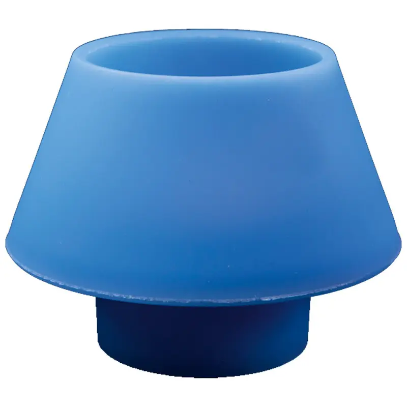 Kerzenhalter für Teelichte Maxi-Silkylight, Blau, 9 cm