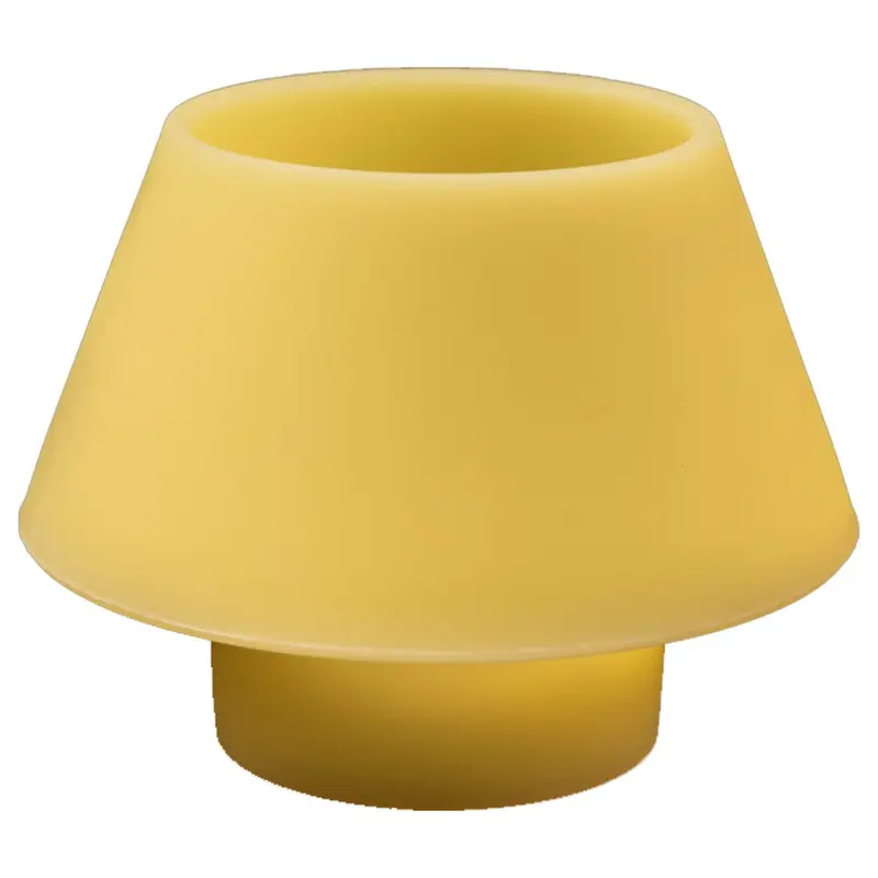 Kerzenhalter für Teelichte Maxi-Silkylight, Gelb, 9 cm
