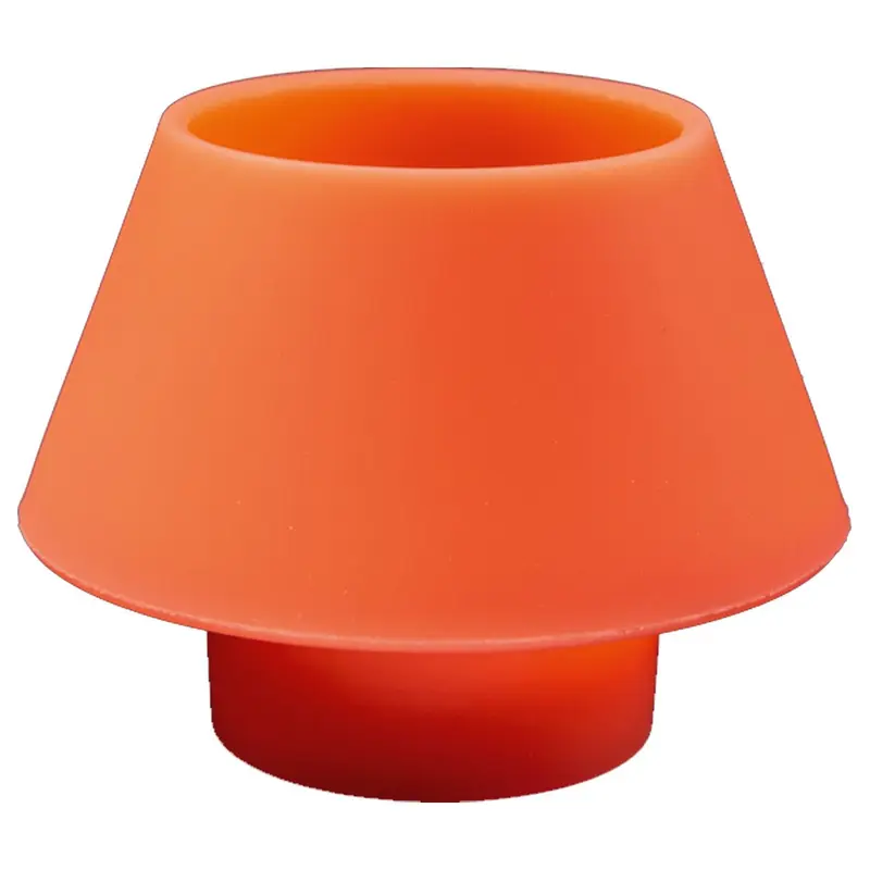 Kerzenhalter für Teelichte Maxi-Silkylight, Orange, 9 cm