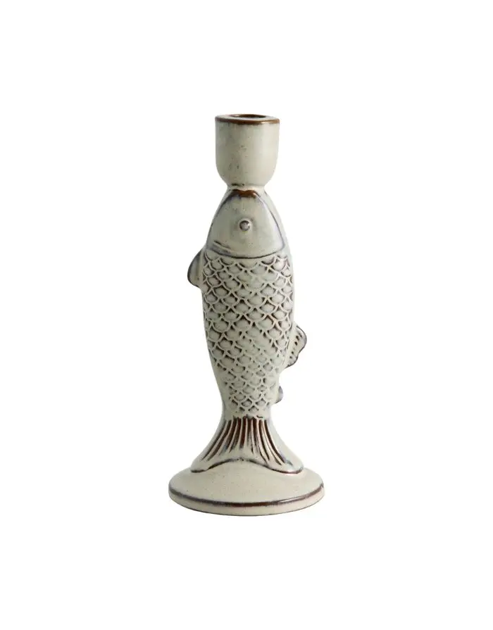Kerzenhalter Pisculum L I Ivory