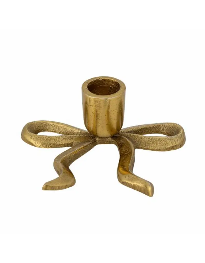 Kerzenhalter Schleife Nanda I Gold