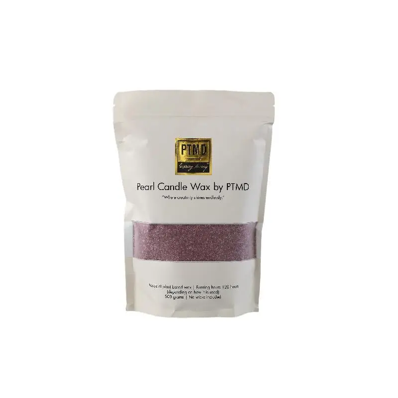 Kerzenkügelchen aus hochwertigem Wachs in Rosa, 500 g – Pearl | PTMD