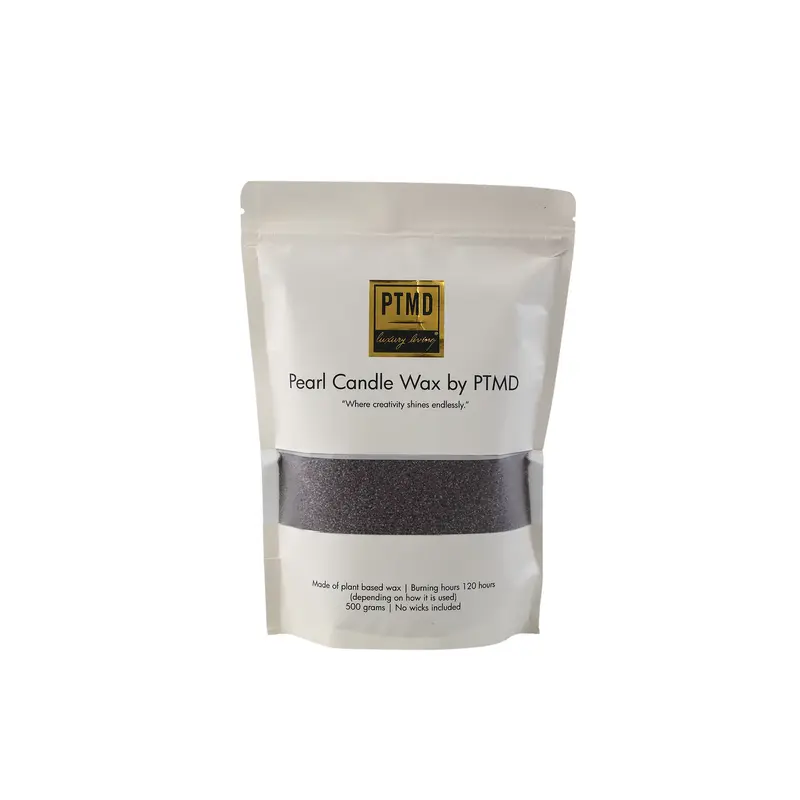 Kerzenkügelchen aus hochwertigem Wachs in Warmgrau, 500g – Pearl | PTMD