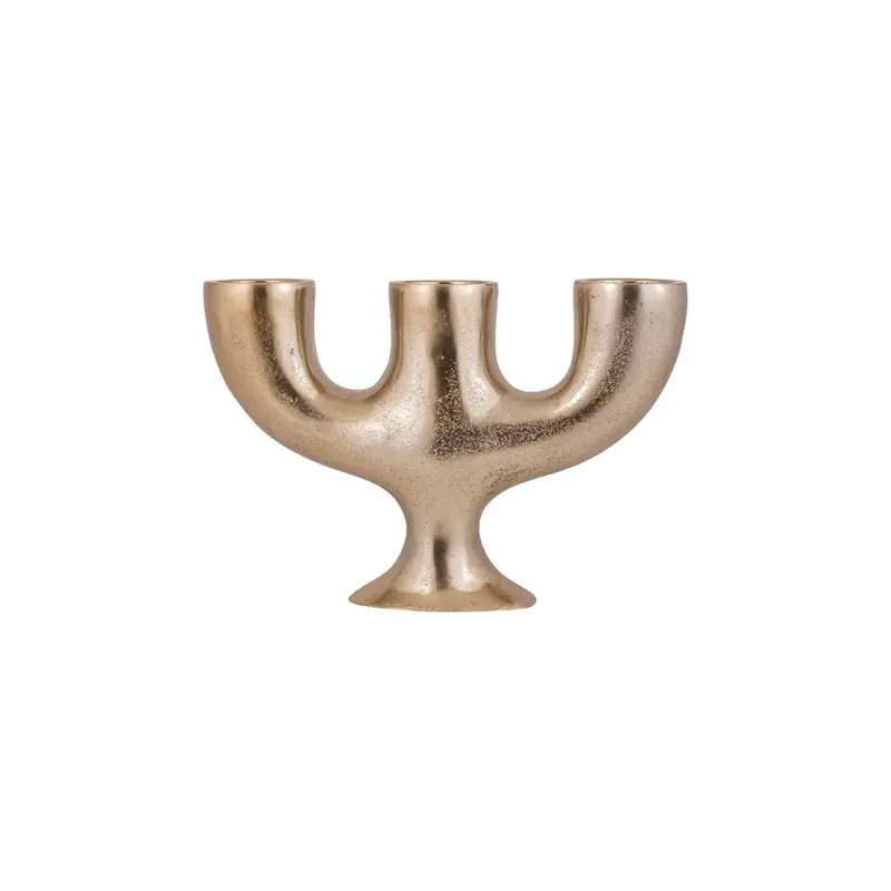 Kerzenständer – Aluminiumstruktur, Mehrflammiges Design, Elegante Formgebung – Jimbo | PTMD
