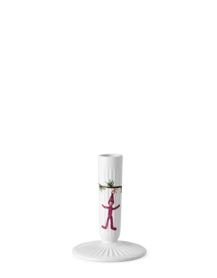 Kerzenständer Hammershøi Christmas H 12cm I Weiß