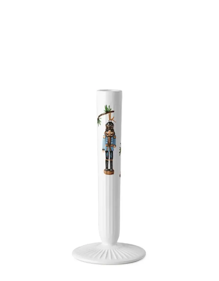 Kerzenständer Hammershøi Christmas H 20cm I Weiß