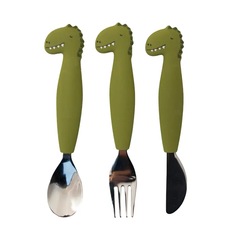 Kinderbesteck Mr. Dino (3-teilig)