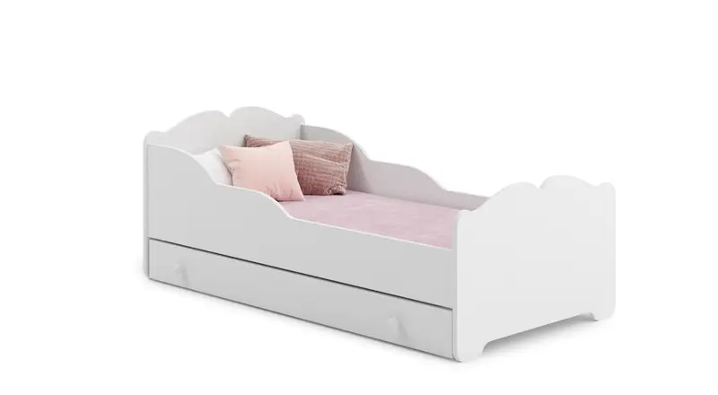 Kinderbett ANNA 140 x 70 cm mit Schublade