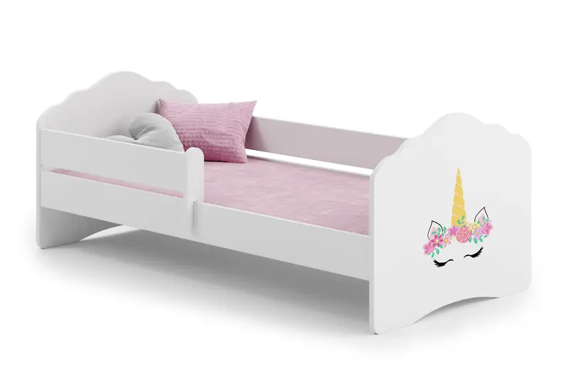 Kinderbett Fala 140 x 70 cm Einhornhorn
