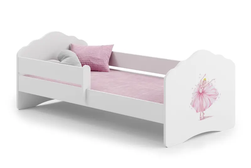 Kinderbett Fala 160 x 80 cm Prinzessin mit Krone