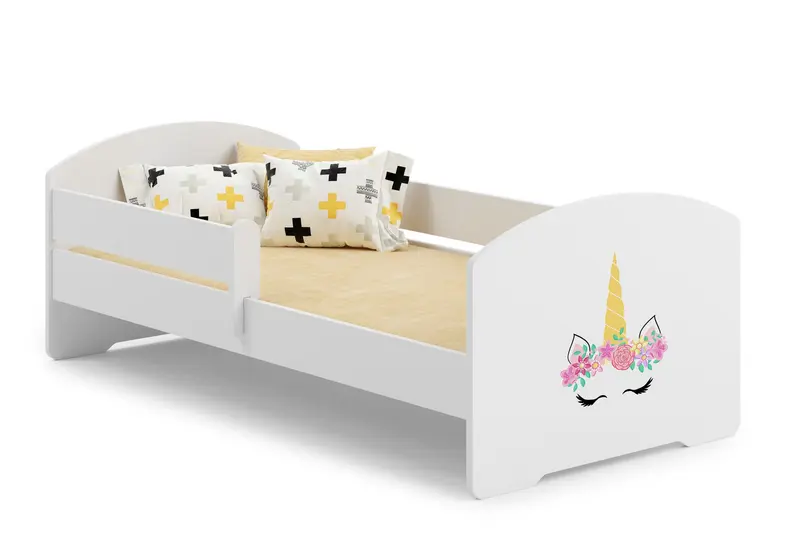 Kinderbett Luk 140 x 70 cm Einhornhorn