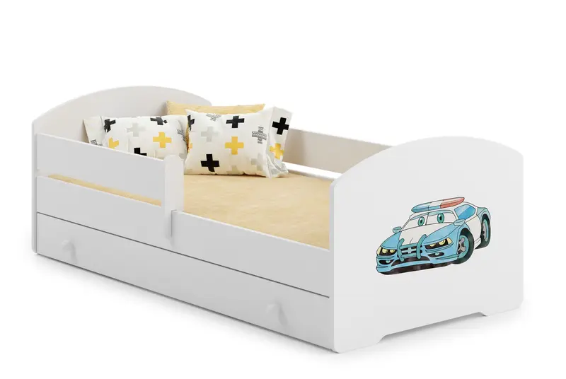 Kinderbett Luk 140 x 70 cm mit Schublade
