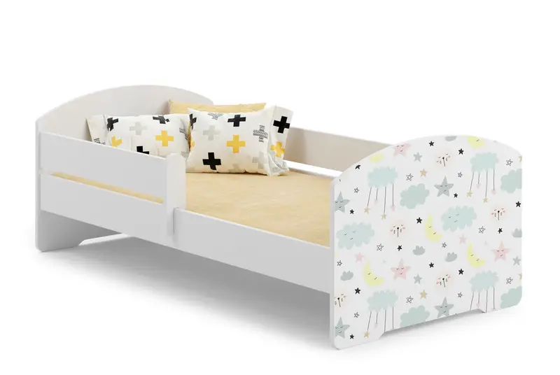 Kinderbett Luk 140 x 70 cm Sterne