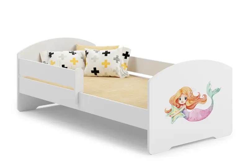 Kinderbett Luk 160 x 80 cm Meerjungfrau
