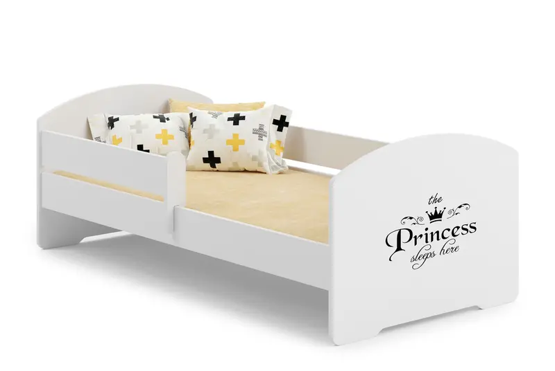 Kinderbett Luk 160 x 80 cm Prinzessin