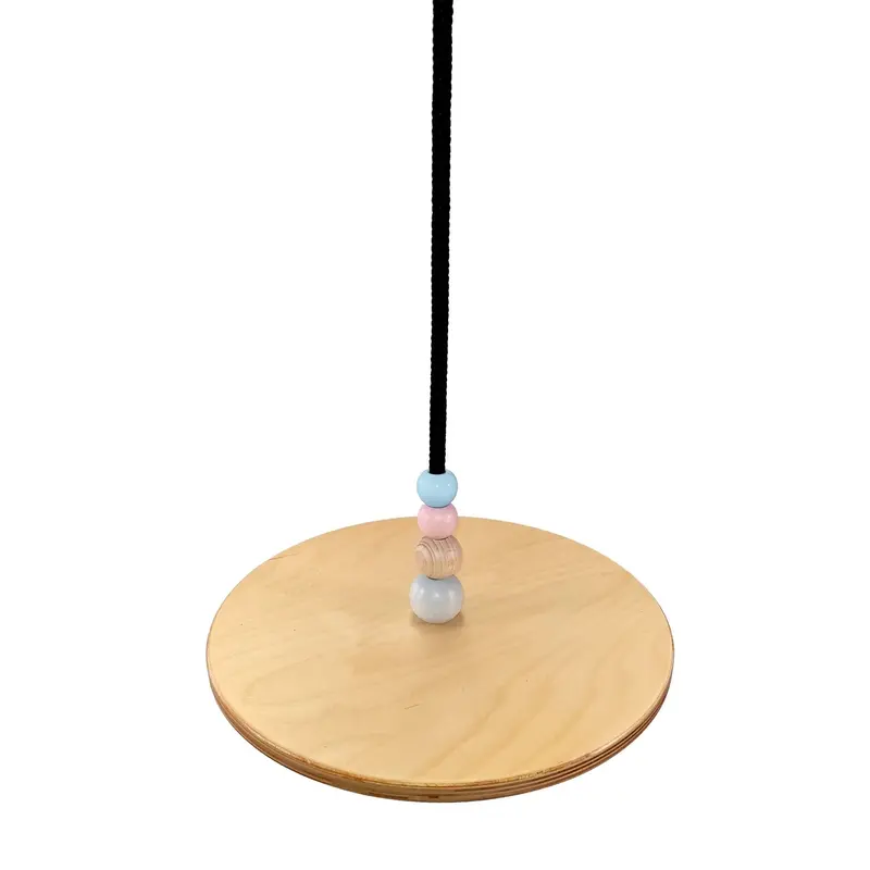 Kinderspielzeug Tellerschaukel natur, 160 cm