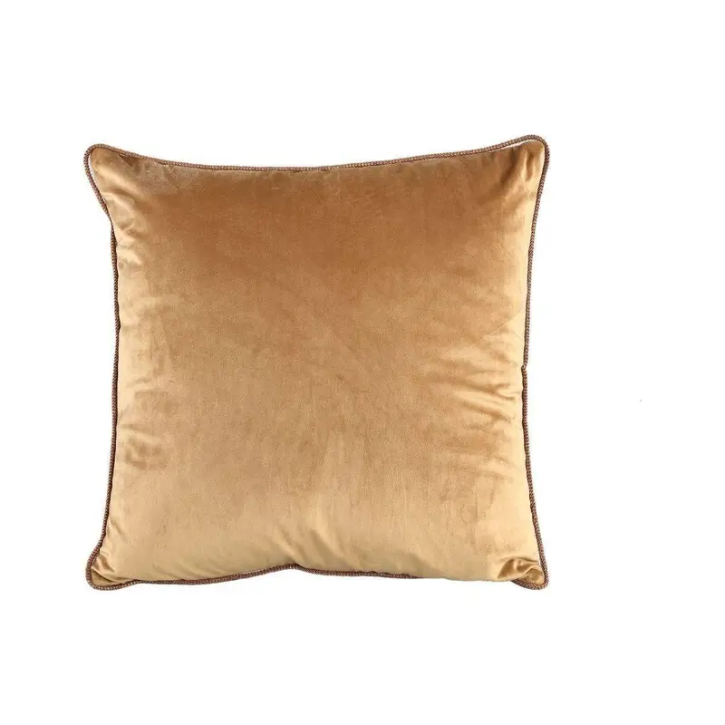 Kissen – Schimmernder Samt, Braunfarbene Oberfläche, Elegante Struktur – Sallie | PTMD