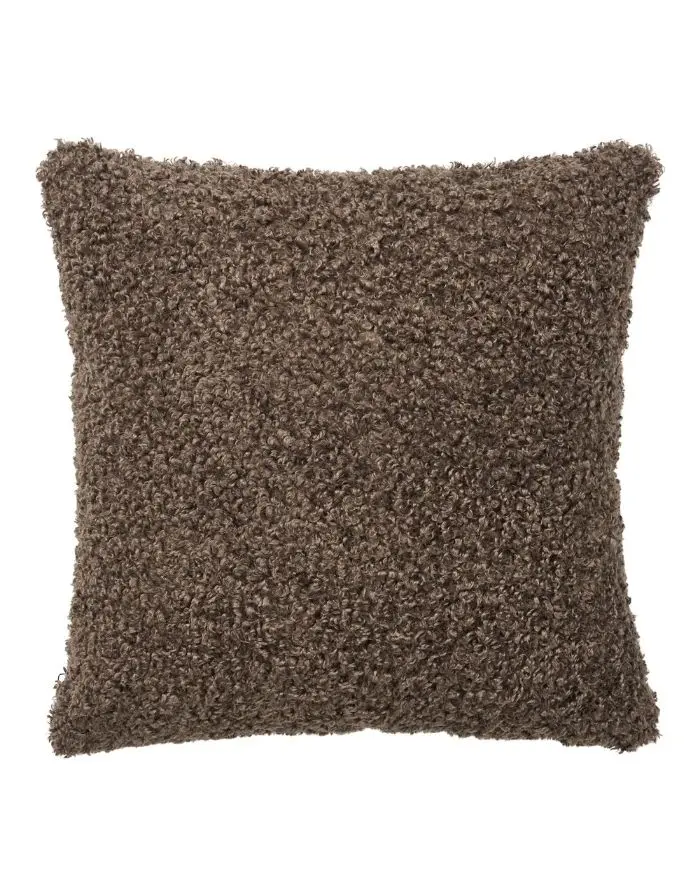 Kissen Tavira Bouclé 45x45cm I Dark Grey