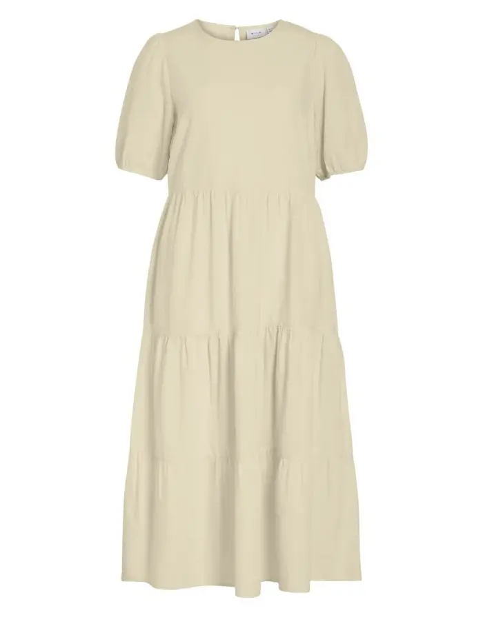 Kleid Viprisilla Midi 2/4 I Super Light Natural Melange