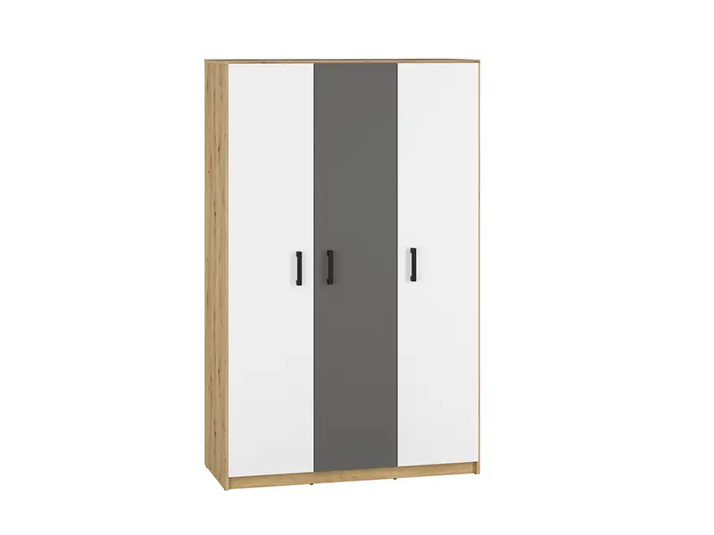 Kleiderschrank – FINI 02 – Artisan-Eiche trifft modernes Anthrazit