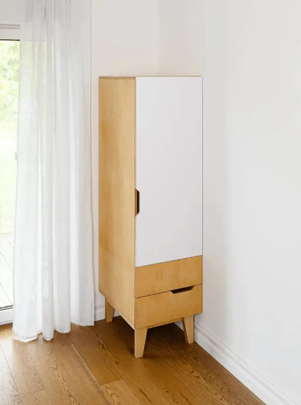 Kleiderschrank HUH mit 1 Tür