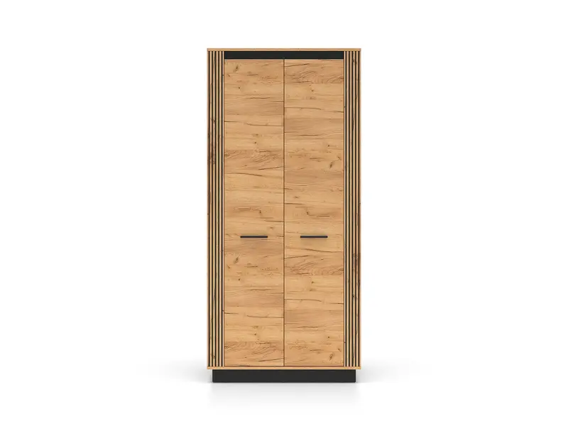Kleiderschrank – URSO 03 – Eleganter Stauraum im modernen Holz-Look