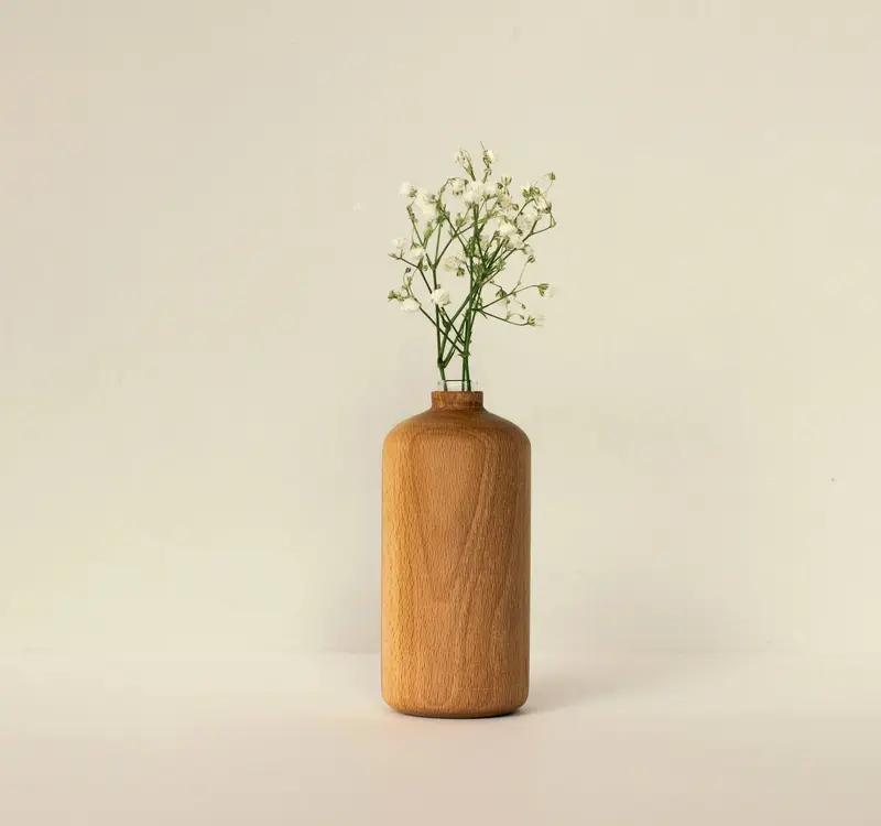 Kleine Blumenvase No.03 - inkl. Glas