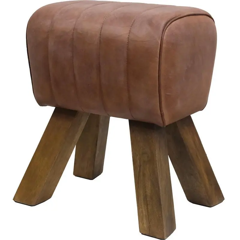 Kleiner Lederbock Wilma - Braun