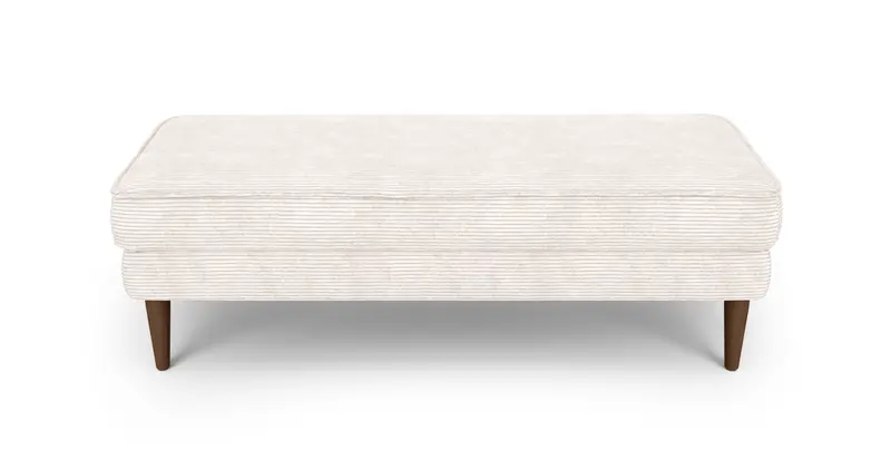 Klem Bank Holzbein - Cord Velours