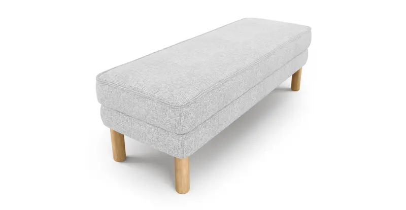 Klem Bank Zylindrisch Holzbein - Gewebe