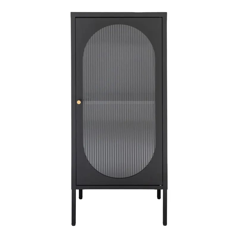 Kommode Adelaide aus Metall - Schwarz